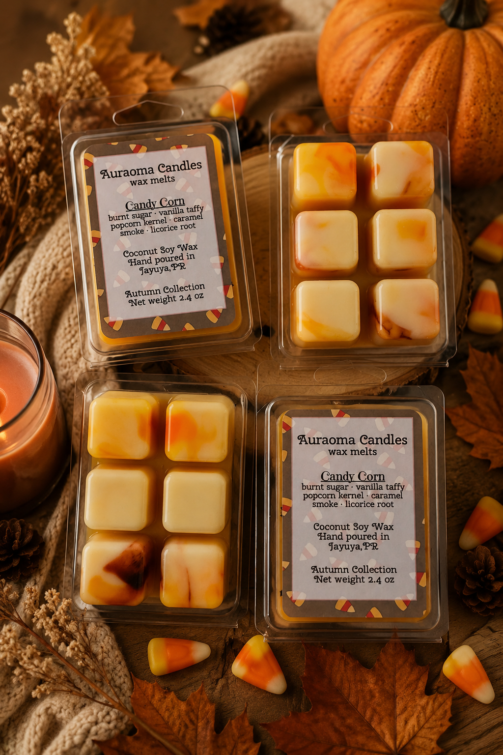 Candy Corn - Wax Melts - 2.4 onzas