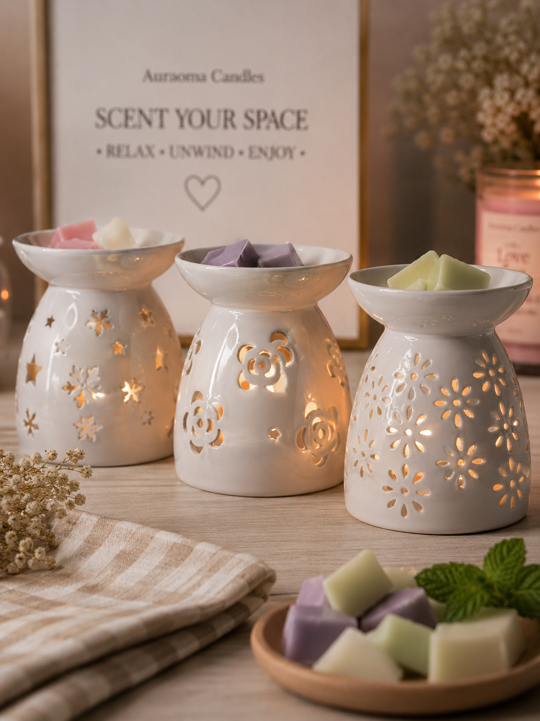 Quemador para wax melts