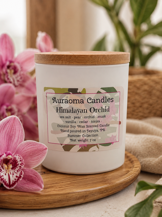 Himalayan Orchid - Vela Aromática - 7 onzas