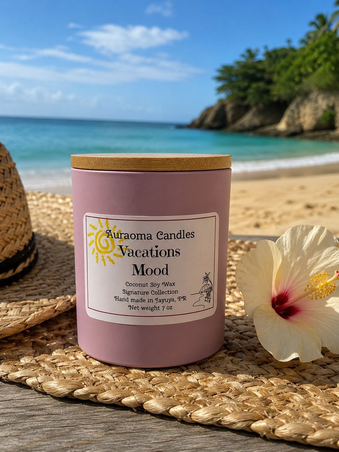 Vacation Mood - Vela Aromatica - 7 onzas